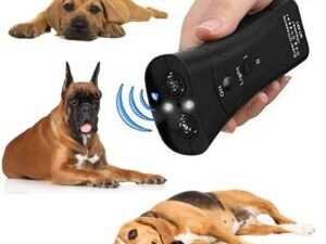 3-in-1 Anti Barking Dog Training Device Ultrasonic Dog Training Repeller  LED Flashlight