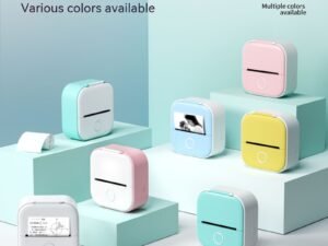 Portable Mini Thermal Label Printer Home Photo Printer Student Wrong Question Printer Bluetooth-compatible Mini Label Printer Price Tag