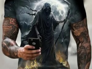 Men's Printed Short-sleeved T-shirt
