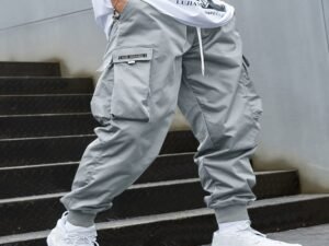Oversized Cargo Multi-pocket Men's Casual Pants