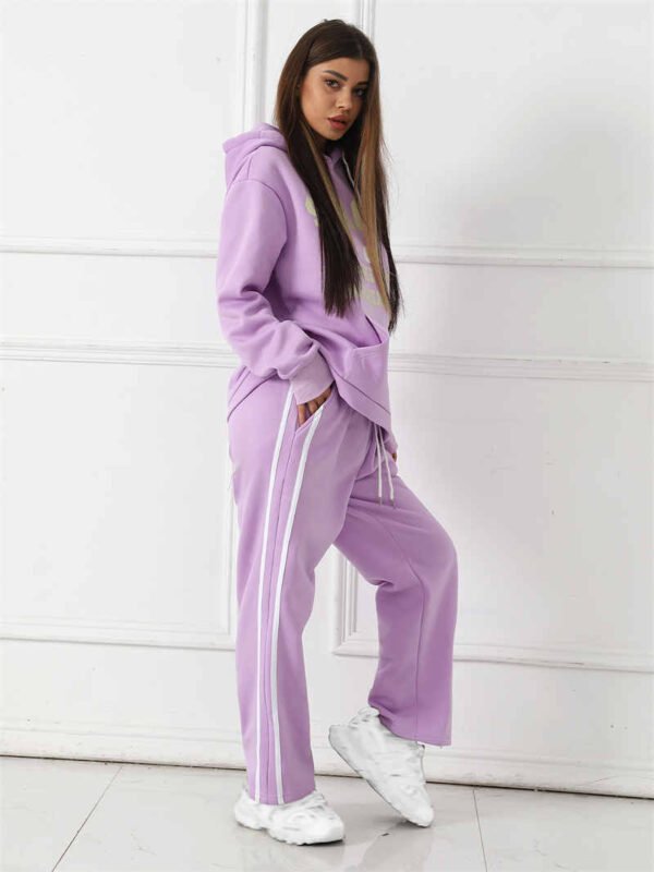 Women's Fashion Casual Printed Top Pants Set - Image 8