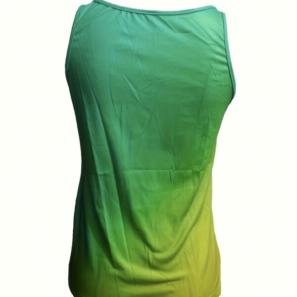 Ladies' V-neck Printed Fashionable And Versatile Slimming Tank Top - Image 3