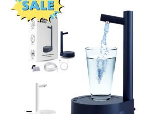 Desk Dispenser Electric Water Gallon Automatic Water Bottle Dispenser Rechargeable Water Dispenser
