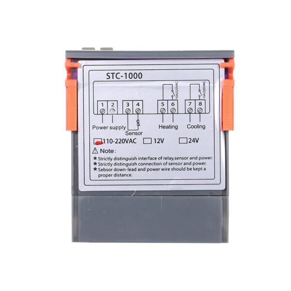 STC-1000 Digital Temperature Controller Heating Cooling Centigrade Thermostat with Sensor - Image 7